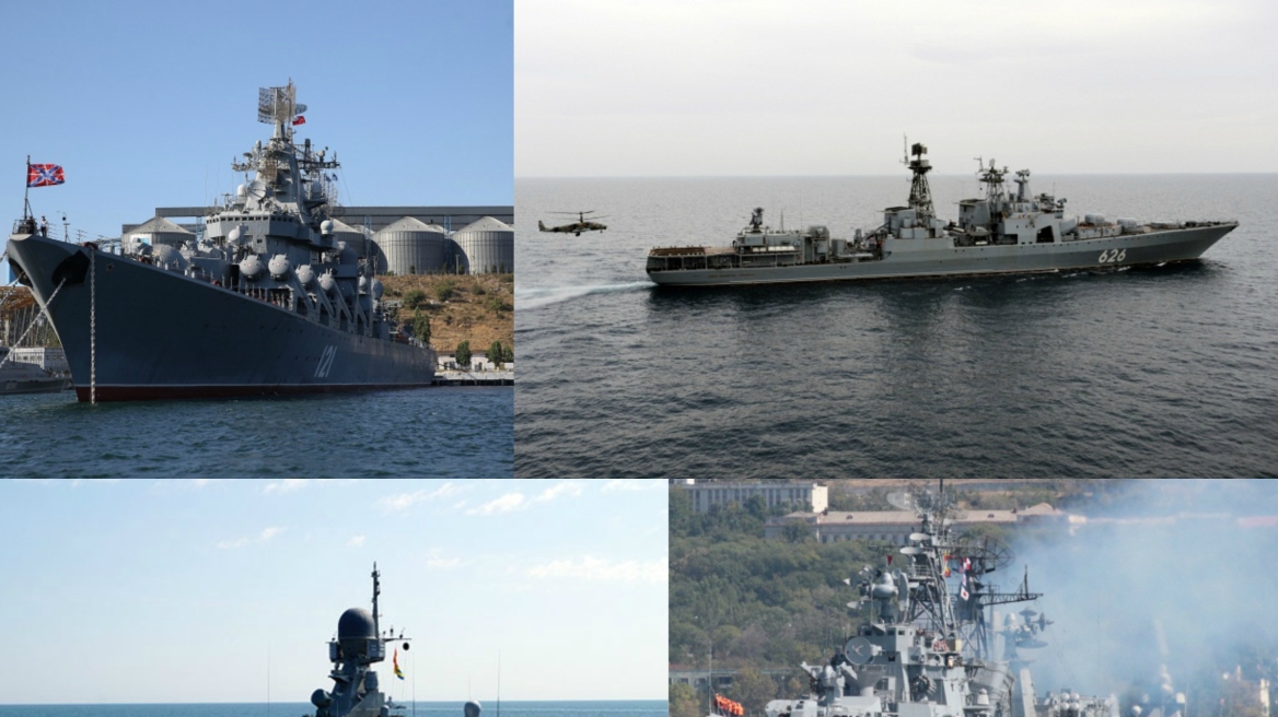 Αυτά είναι τα ρωσικά πλοία που πολεμούν το Ισλαμικό Κράτος